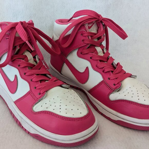 Nike Dunk High Pink Prime Size 8 - Picture 3 of 7
